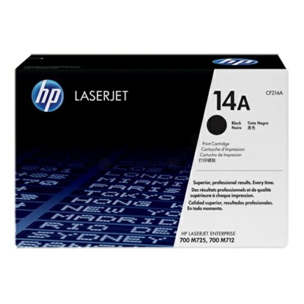 CF214A // 14A / schwarz / original HP Toner schwarz / CF214A / 10000 S.