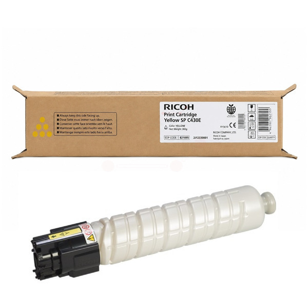 821075 // SPC430E / gelb / original RICOH Toner gelb / 821075 / 24000 S.