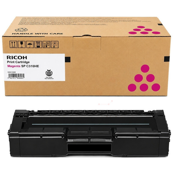 406481 // SPC310HE / magenta / original RICOH Toner magenta / 406481 / 6000 S.