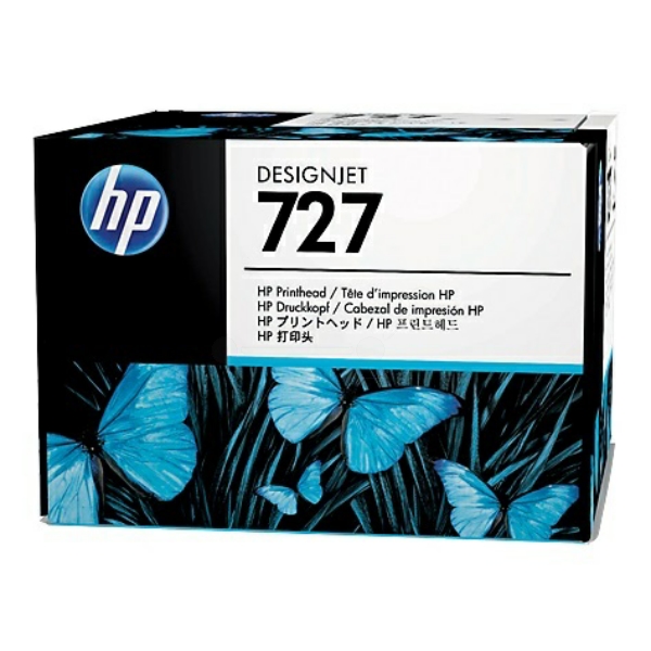 B3P06A // 727 / schwarz / original HP Druckkopf / B3P06A