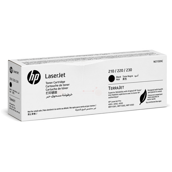 W2150XC / schwarz / original HP Toner schwarz / W2150XC / 7500 S.