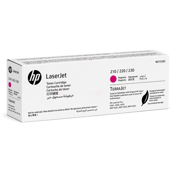 W2153XC / magenta / original HP Toner magenta / W2153XC / 5500 S.