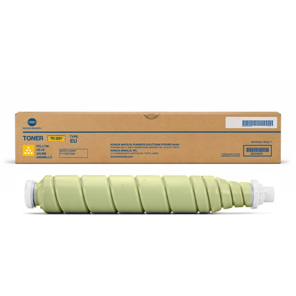 AD3H250 // TN329Y / gelb / original KONICAMIN Toner gelb / AD3H250
