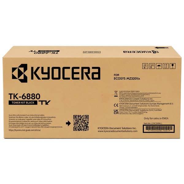 1T0C2V0NL1 // TK6880 / schwarz / original Kyocera  / 1T0C2V0NL1 / 5000 S.