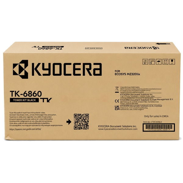 1T0C2V0NL0 // TK6860 / schwarz / original Kyocera  / 1T0C2V0NL0 / 15000 S.