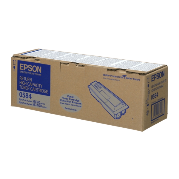 C13S050584 // 0584 / original EPSON Toner schwarz / C13S050584 / 8000 S.