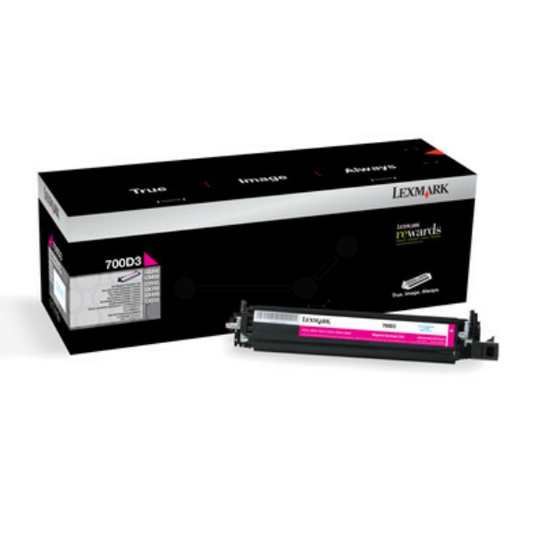 70C0D30 // 700D3 / magenta / original LEXMARK Entwicklereinheit / 70C0D30 / 40000 S.