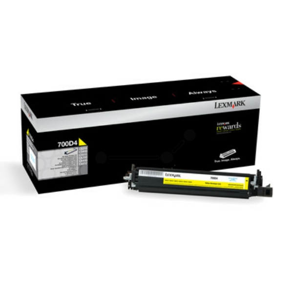 70C0D40 // 700D4 / gelb / original LEXMARK Entwicklereinheit / 70C0D40 / 40000 S.