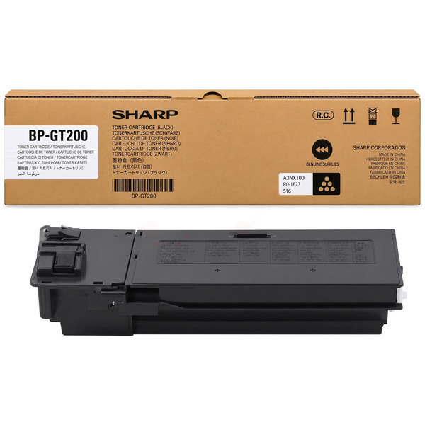 BPGT200 / schwarz / original Sharp Toner schwarz / BPGT200 / 20000 S.