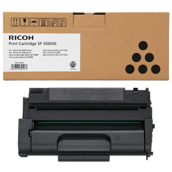 407646 // SP3500XE / original RICOH Toner schwarz / 407646 / 6400 S.