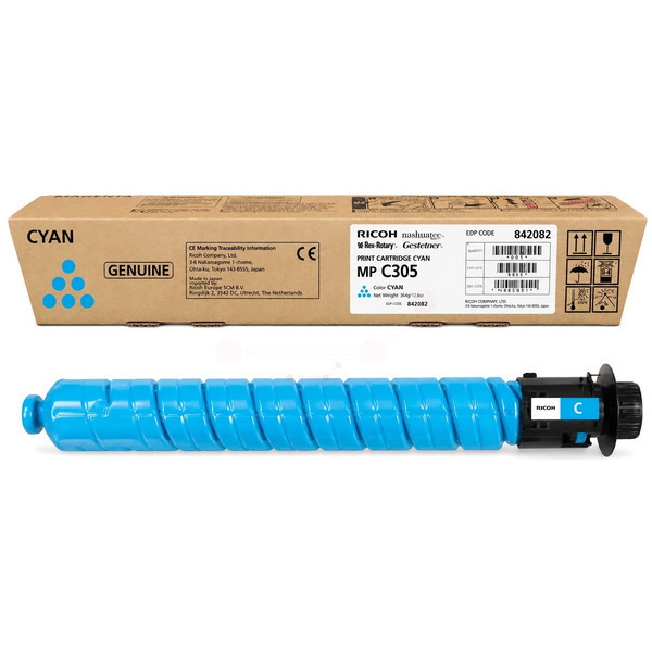 841595 // TYPEMPC305E / cyan / original RICOH Toner cyan / 841595 / 4000 S.