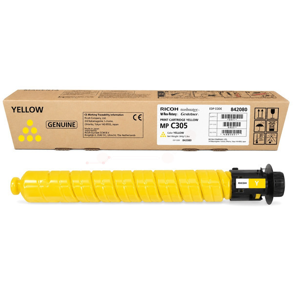 841597 // TYPEMPC305E / gelb / original RICOH Toner gelb / 841597 / 4000 S.
