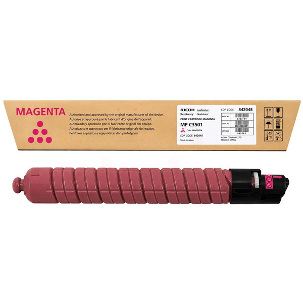 842045 / magenta / original RICOH Toner magenta / 842045 / 15000 S. / 370 Gr.  