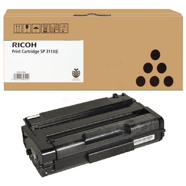 821242 // TYPESP311UHY / schwarz / original RICOH Toner schwarz / 821242 / 6400 S.