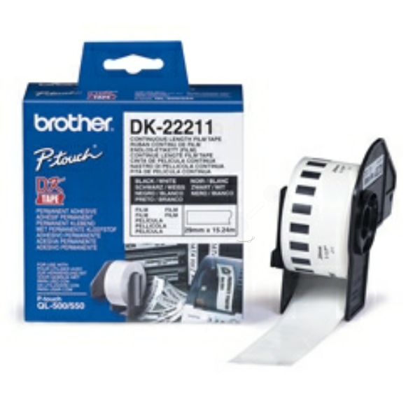 DK22211 / original BROTHER PTouch Etiketten / DK22211