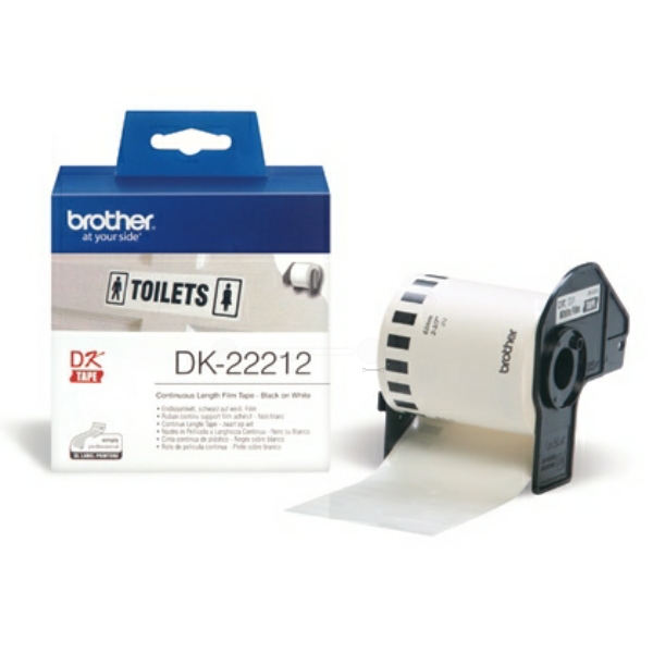 DK22212 / original BROTHER PTouch Etiketten / DK22212
