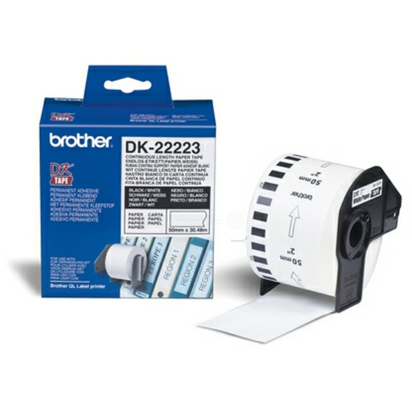 DK22223 / original BROTHER PTouch Etiketten / DK22223
