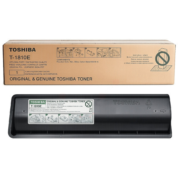 6AJ00000058 // T1810E / schwarz / original TOSHIBA Toner schwarz / 6AJ00000058 / 24500 S.