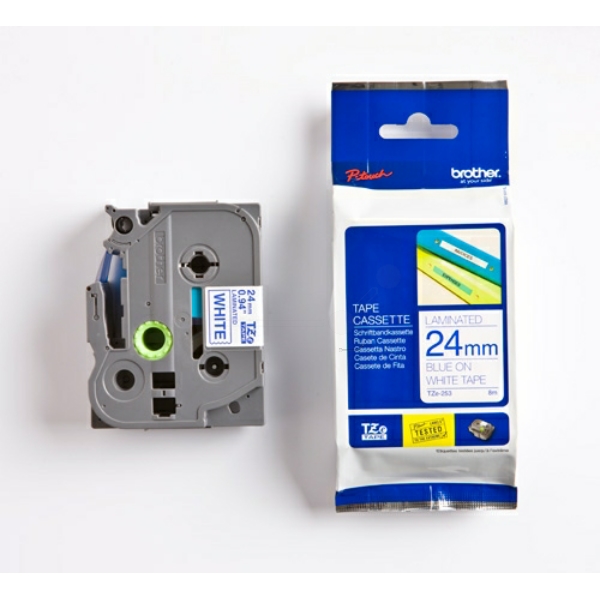 TZE253 / original BROTHER PTouch Farbband / TZE253