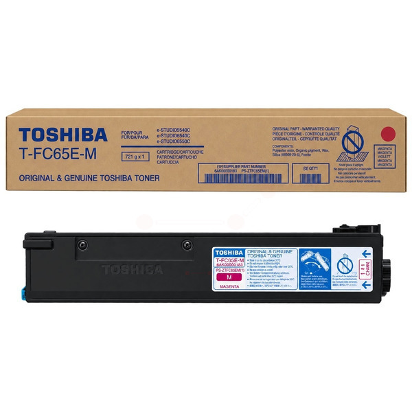 6AK00000183 // TFC65EM / original TOSHIBA Toner magenta / 6AK00000183 / 29500 S.