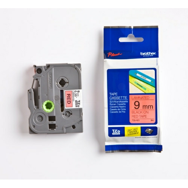 TZE421 / original BROTHER PTouch Farbband / TZE421