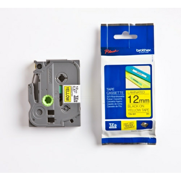 TZE631 / original BROTHER PTouch Farbband / TZE631