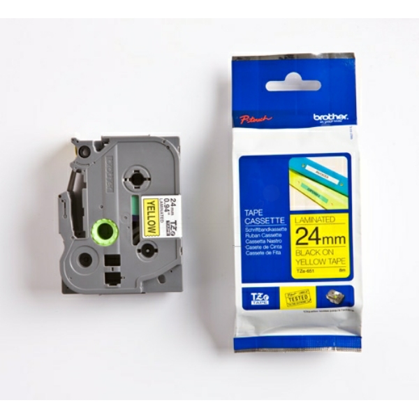 TZE651 / original BROTHER PTouch Farbband / TZE651