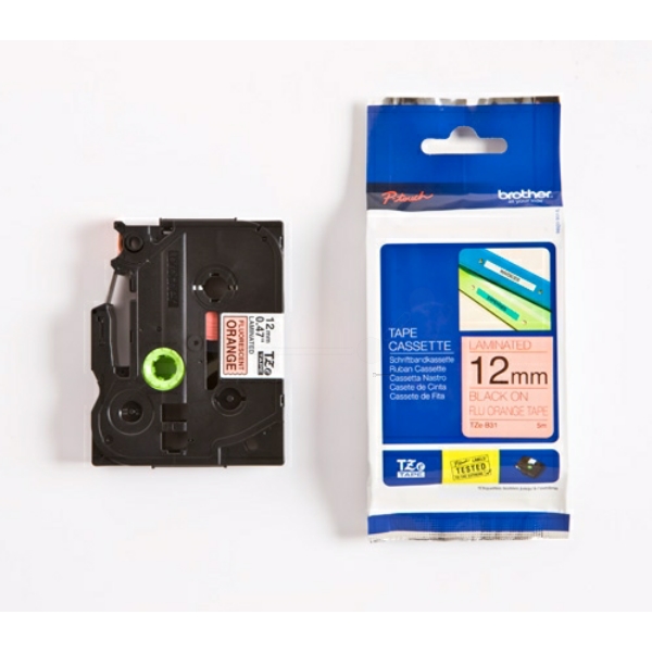 TZEB31 / schwarz / original BROTHER PTouch Farbband / TZEB31
