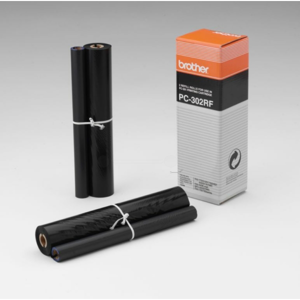 PC302RF / schwarz / original BROTHER ThermoTransferRolle / PC302RF / 230 S.