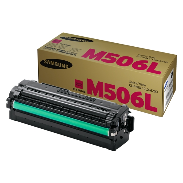 SU305A // CLTM506L / magenta / original SAMSUNG Toner magenta / SU305A / 3500 S.