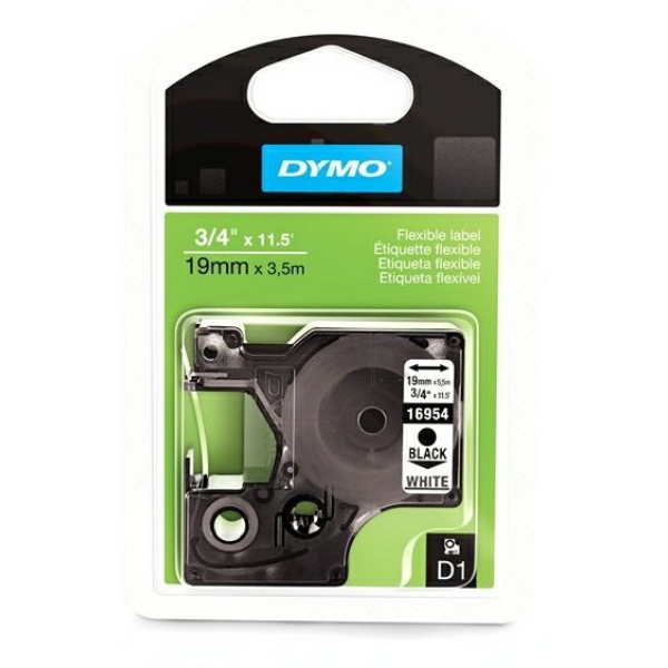16958 // S0718050 / schwarz / original DYMO DirectLabelEtiketten / 16958