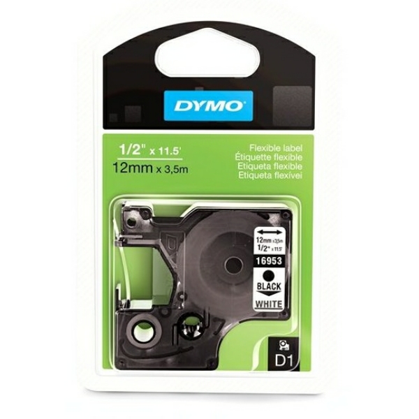 16959 // S0718060 / schwarz / original DYMO DirectLabelEtiketten / 16959