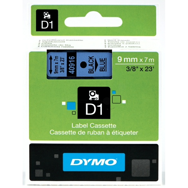 40916 // S0720710 / schwarz / original DYMO DirectLabelEtiketten / 40916