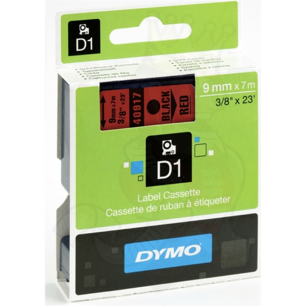 40917 // S0720720 / schwarz / original DYMO DirectLabelEtiketten / 40917