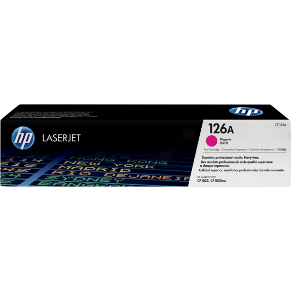 CE313A // 126A / magenta / original HP Toner magenta / CE313A / 1000 S.
