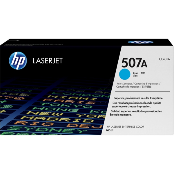 CE401A // 507A / cyan / original HP Toner cyan / CE401A / 6000 S.