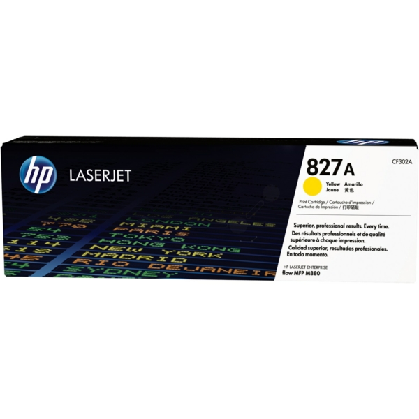 CF302A // 827A / gelb / original HP Toner gelb / CF302A / 32000 S.
