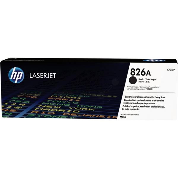 CF310A // 826A / schwarz / original HP Toner schwarz / CF310A / 29000 S.