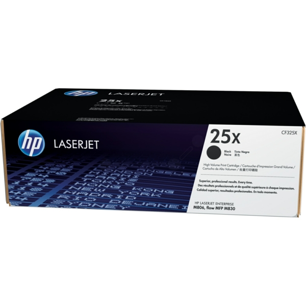 CF325X // 25X / schwarz / original HP Toner schwarz / CF325X / 40000 S.