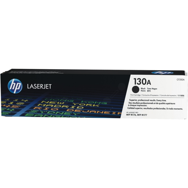 CF350A // 130A / schwarz / original HP Toner schwarz / CF350A / 1300 S.