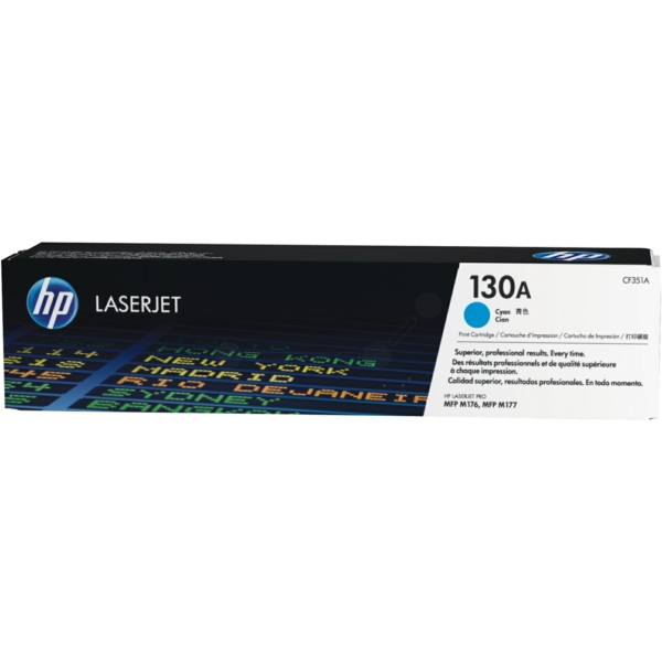 CF351A // 130A / cyan / original HP Toner cyan / CF351A / 1000 S.