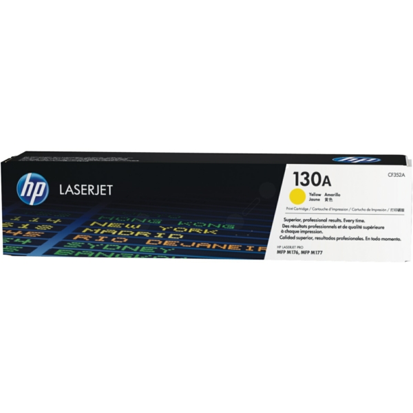 CF352A // 130A / gelb / original HP Toner gelb / CF352A / 1000 S.
