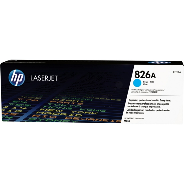 CF311A // 826A / cyan / original HP Toner cyan / CF311A / 31500 S.