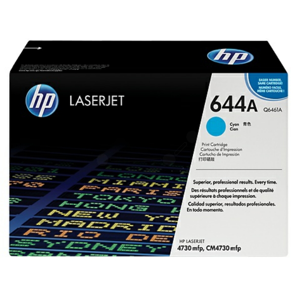Q6461A // 644A / cyan / original HP Toner cyan / Q6461A / 12000 S.