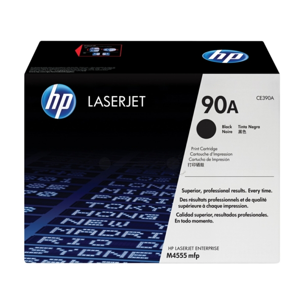 CE390A // 90A / schwarz / original HP Toner schwarz / CE390A / 10000 S.