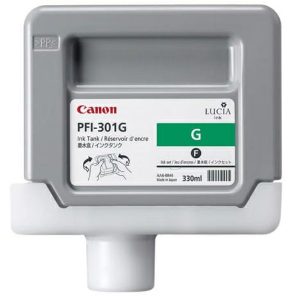 1493B001 // PFI301G / original CANON Tintenpatrone grün / 1493B001 / 330.00 ml