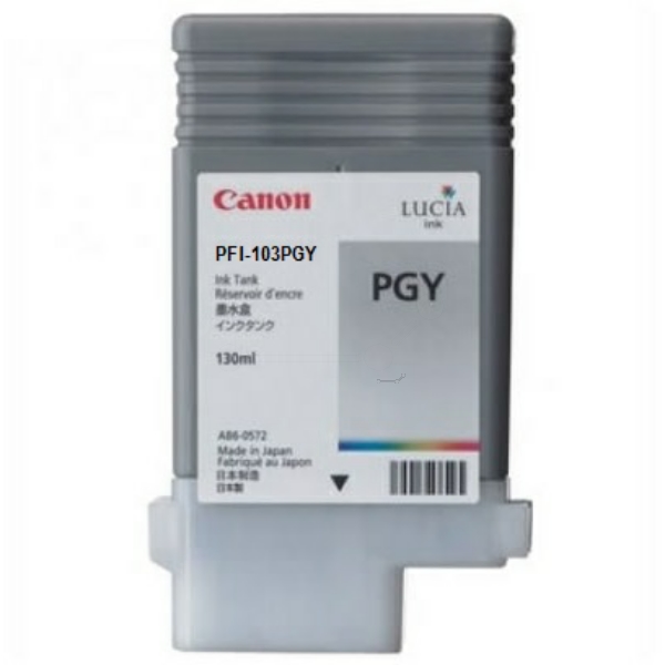 2214B001 // PFI103PGY / original CANON Tintenpatrone grau / 2214B001 / 130.00 ml