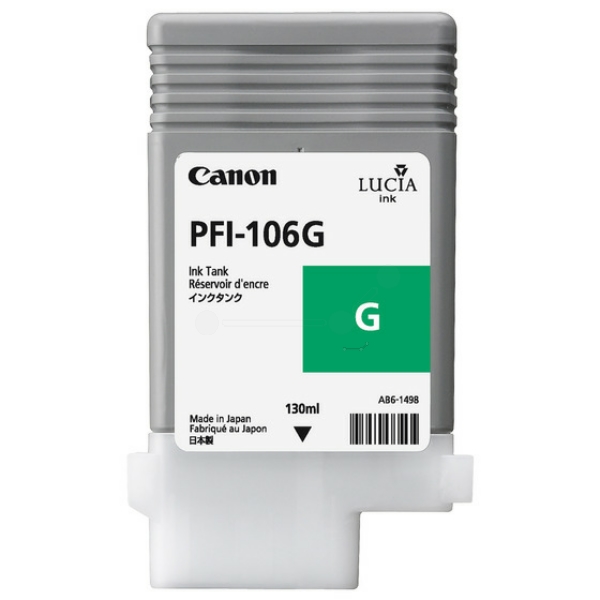 6628B001 // PFI106G / original CANON Tintenpatrone grün / 6628B001 / 130.00 ml