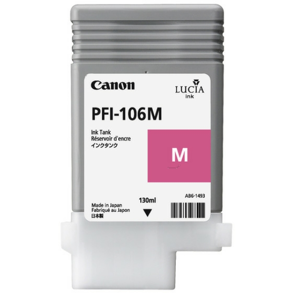 6623B001 // PFI106M / magenta / original CANON Tintenpatrone magenta / 6623B001 / 130.00 ml