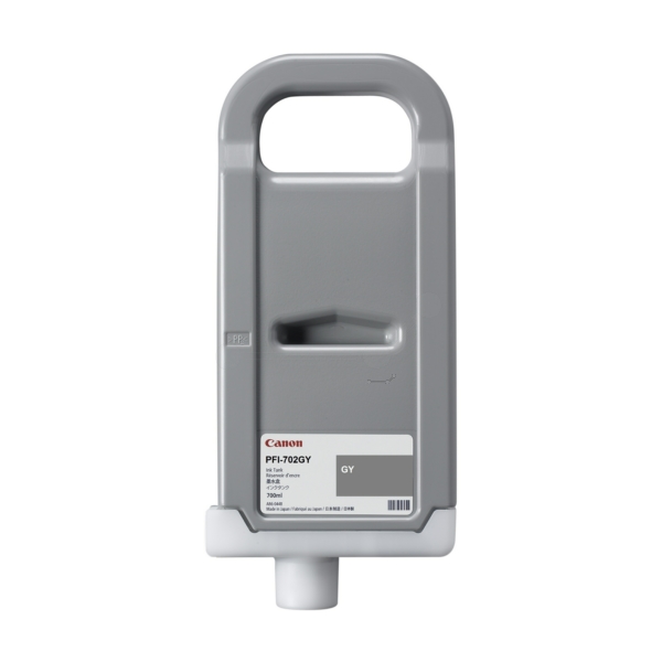 2221B001 // PFI702GY / original CANON Tintenpatrone grau / 2221B001 / 700.00 ml
